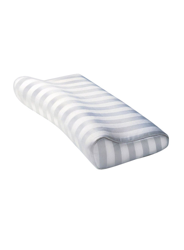 Sissel Soft Deluxe Orthopaedic Pillow, White/Grey