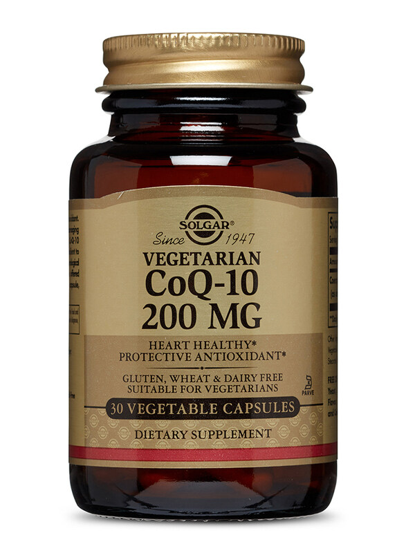 

Solgar Vegetarian CoQ-10 Dietary Supplement, 200mg, 30 Vegetable Capsules