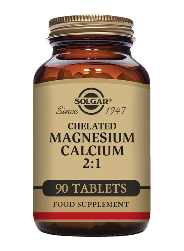 

Solgar Chelated Magnesium Calcium 2:1 Food Supplement, 90 Tablets