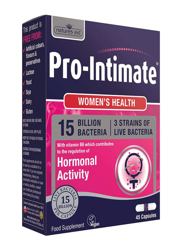 

Natures Aid Pro-Intimate Food Supplement, 45 Capsules