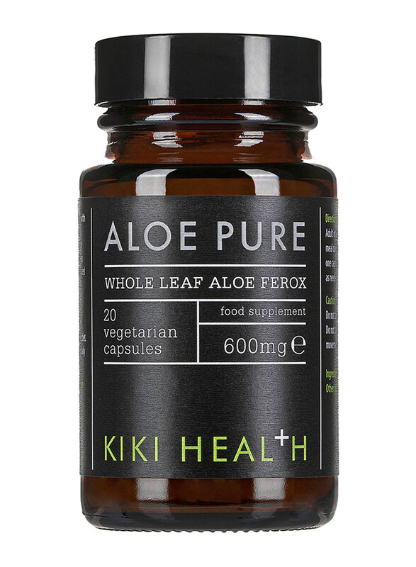 

Kiki Health Aloe Pure Food Supplement, 20 Vegetarian Capsules