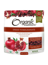 Organic Traditions Dried Pomegranates, 100g