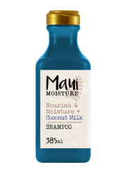 Maui Moisture Nourish & Moisture + Coconut Milk Hair Shampoo for All Hair Types, 385ml