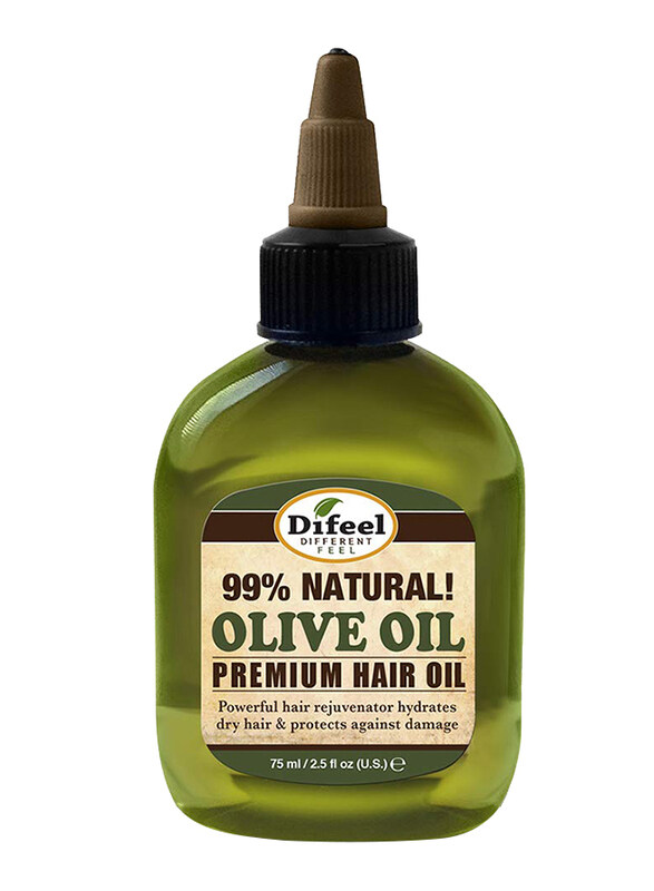 

Difeel Olive Oil Premium Natural Hair Oil for All Hair Types, 75ml