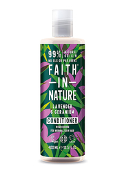 Faith In Nature Lavender & Geranium Conditioner for All Hair Types, 400ml