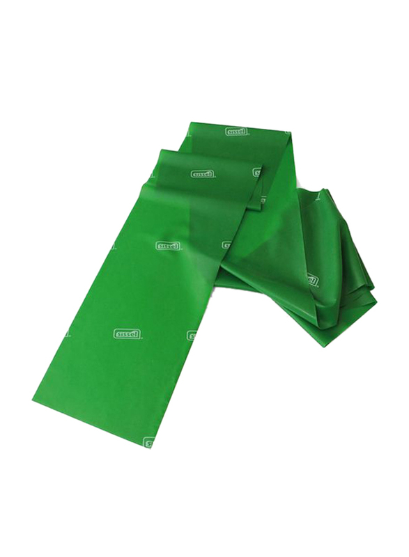 Sissel Fitband, 7.5cm x 2M, Strong, Green