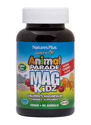 Natures Plus Animal Parade Magnesium Kidz Chewable Supplement, 90 Tablets