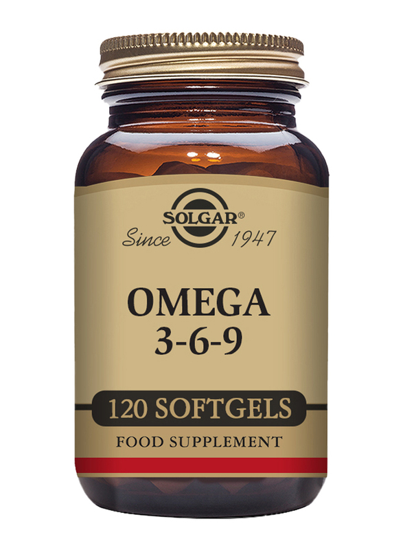 Solgar Efa Omega 3-6-9 Food Supplement, 1300mg, 120 Softgels