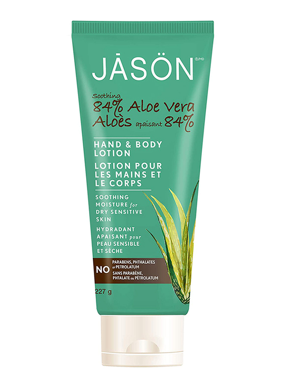 Jason Soothing 84% Aloe Vera Hand & Body Lotion, 227gm