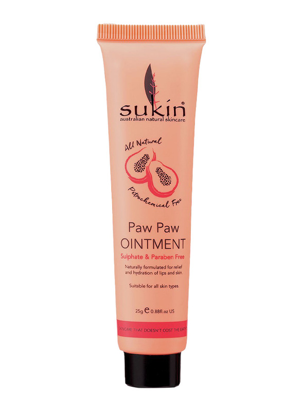 

Sukin Paw Paw Ointment, Cdu 12s, 25gm