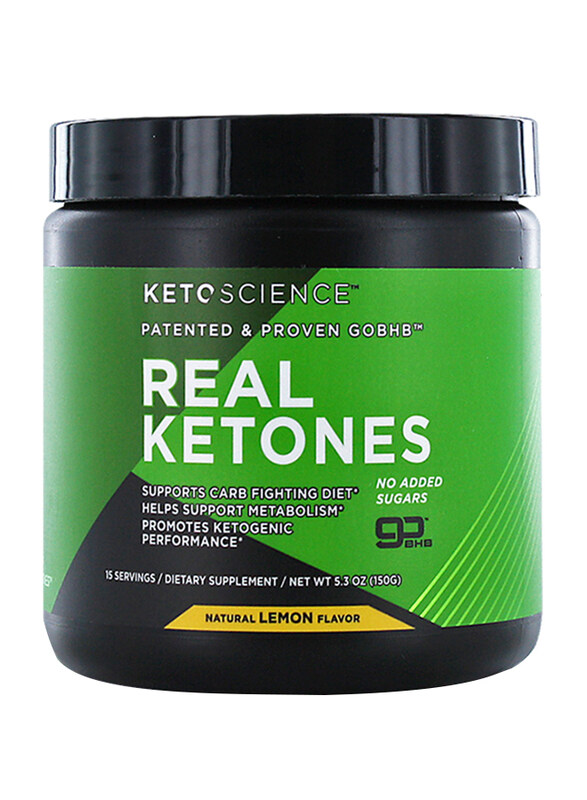 

Ketoscience Real Ketones Natural Lemon Powder, 15 Servings, 150gm