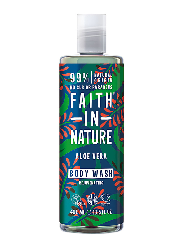 Faith In Nature Aloe Vera Body Wash, 400ml