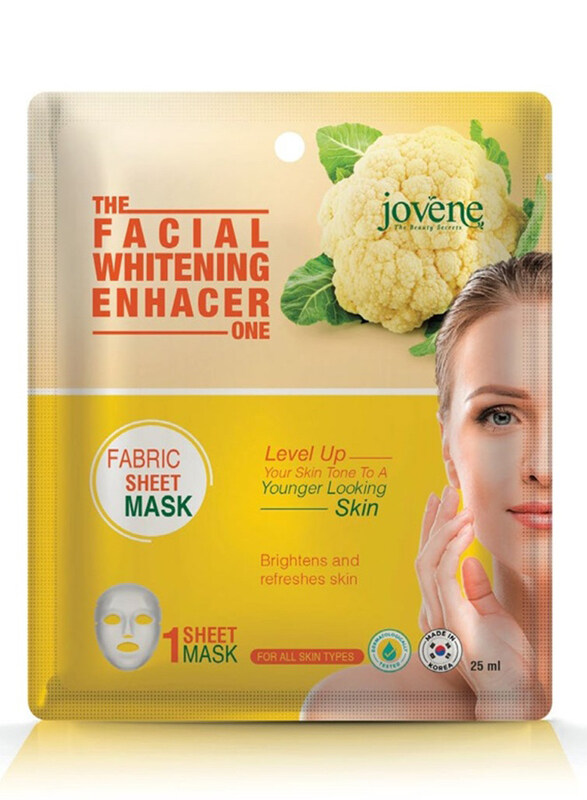 

Jovene Facial Whitening Enhancer Fabric Sheet Mask, 1 Piece