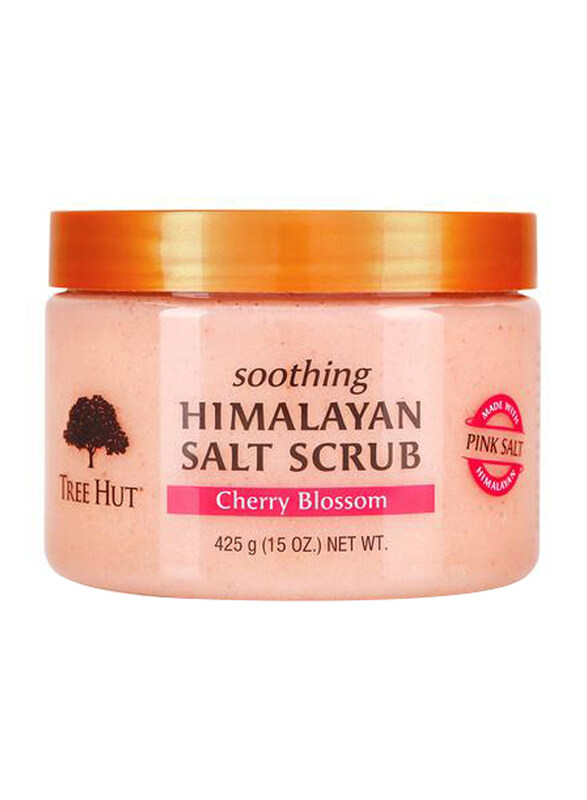 

Tree Hut Cherry Blossom Soothing Himalayan Salt Scrub, 15oz