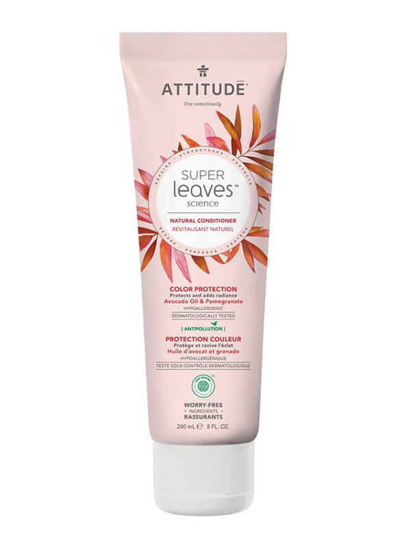 

Attitude Superleaves Color Protection Conditioner for Damaged Hair, 240ml