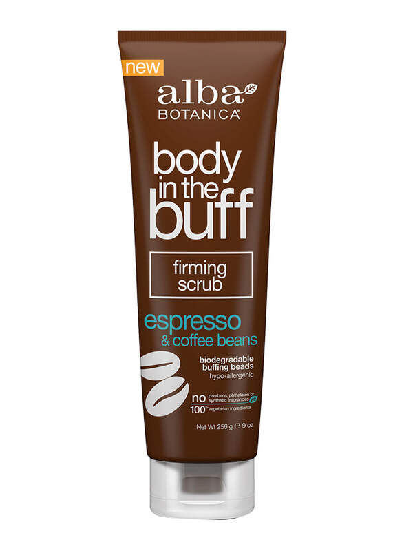 

Alba Botanica Body in Buff Espresso & Coffee Bean Firming Scrub, 256gm