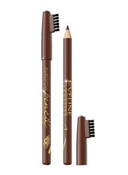 Eveline Eyebrow Pencil with Brush, Brown
