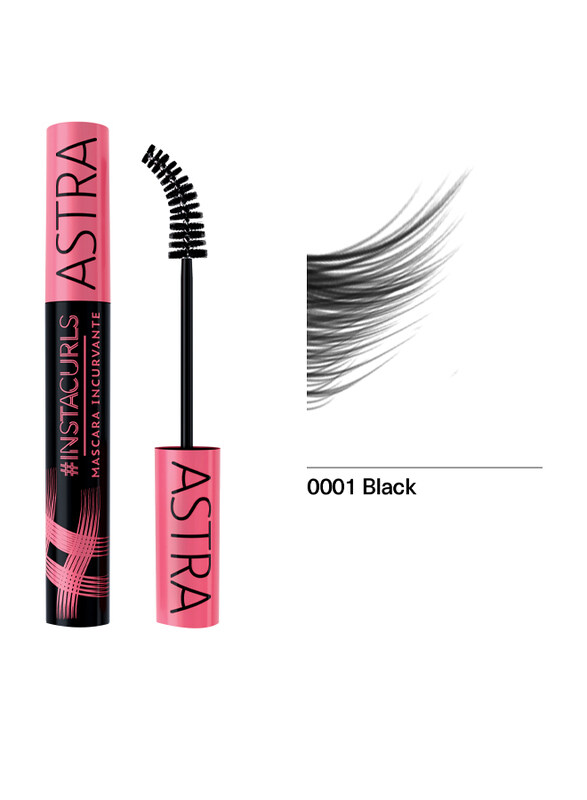 

Astra Instacurls Mascara, 10ml, 01 Black