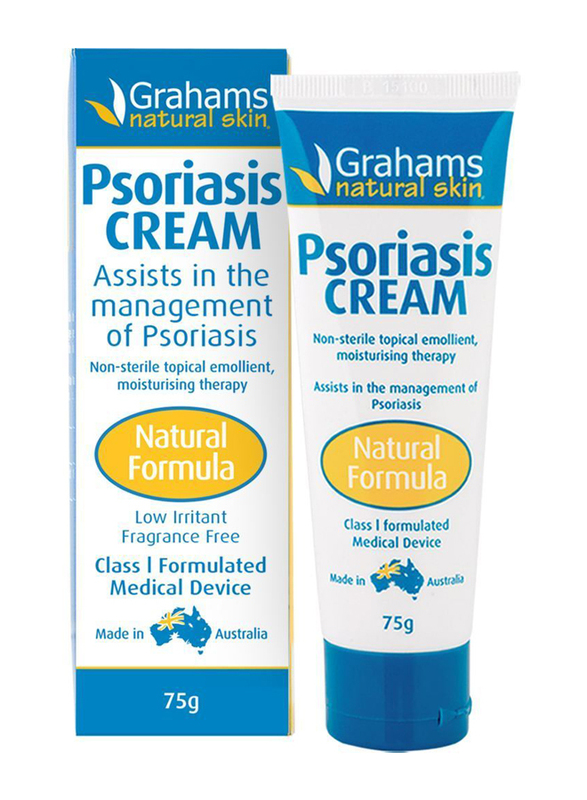 Grahams Natural Psoriasis Cream, 75gm