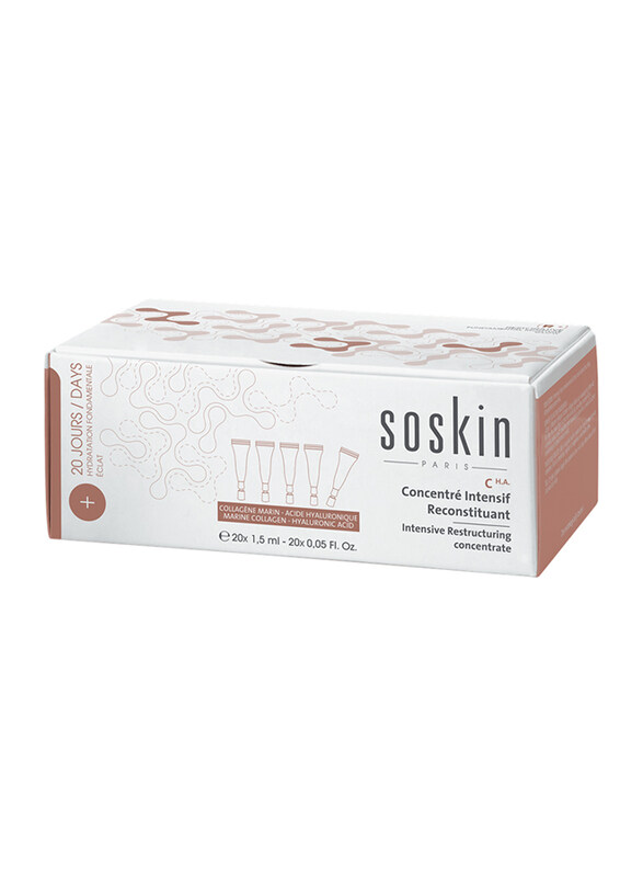 

Soskin R+ Intensive Reconstitute Concentre Colagen + Hyal, 20x1.5ml