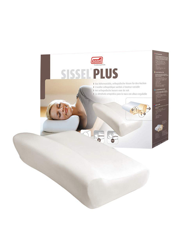 Sissel Plus Orthopedic Pillow Including Pillow Cover, White