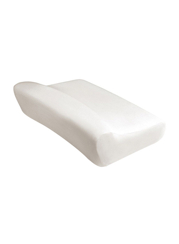 Sissel Classic Orthopaedic Pillow with Cover, Medium, White