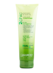 Giovanni 2Chic Ultra-Moist Conditioner for Damaged Hair, 250ml