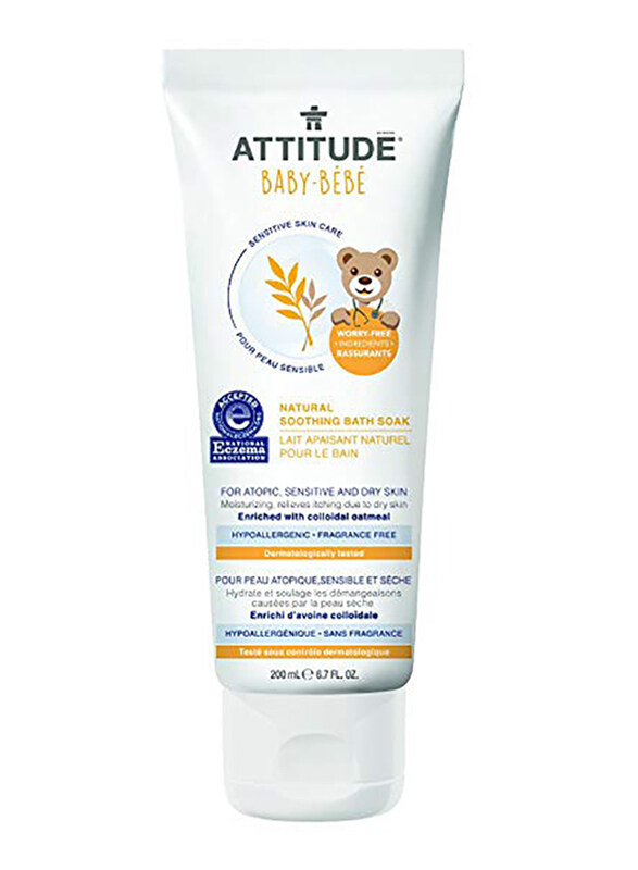 

Attitude 200ml Sensitive Soothing Bath Soak for Babies, 60831