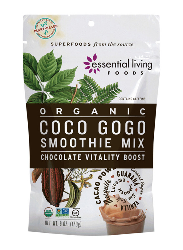 

Essential Living Foods Organic Coco Gogo Smoothie Mix, 170gm