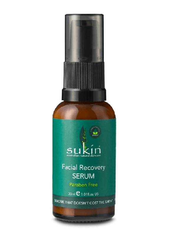 Sukin Super Greens Facial Recovery Serum, 30ml