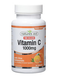 Natures Aid Vitamin C Time Release Food Supplement, 1000mg, 30 Tablets