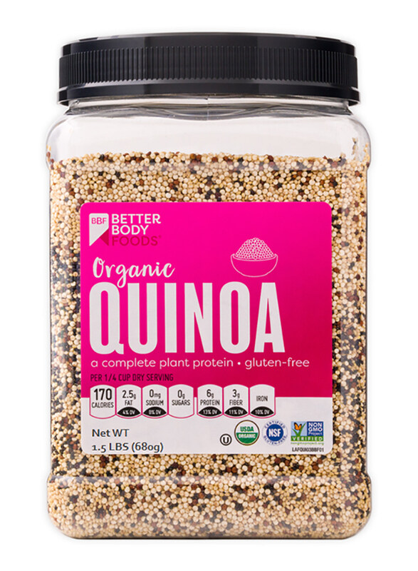 

Better Body Foods Organic Quinoa Medley, 680g, Quinoa