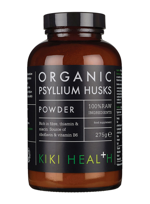 Kiki Health Organic Psyllium Husks Powder Food Supplement, 275gm