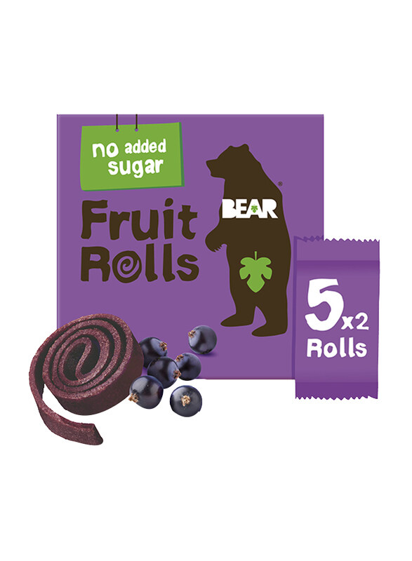 

Bear Blackcurrant Fruit Rolls, 100g