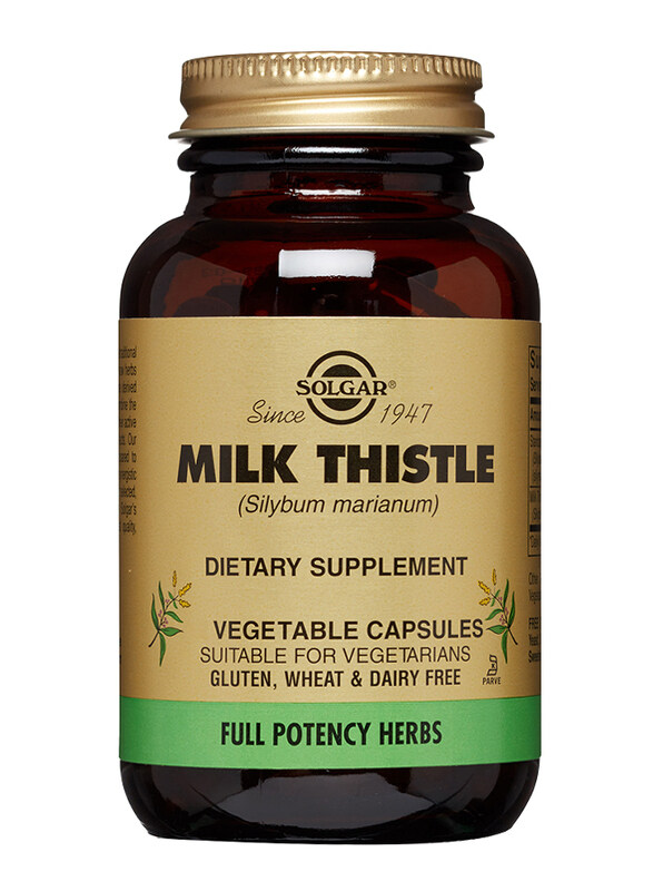 

Solgar Fp Milk Thistle Dietary Supplement, 250 Vegetable Capsules