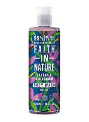 Faith In Nature Lavender & Geranium Body Wash, 400ml