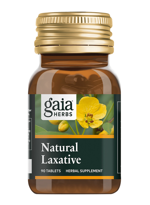 Gaia Herbs Natural Laxative Herbal Supplement, 90 Tablets
