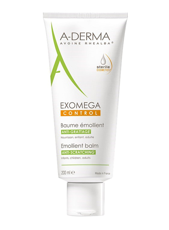 A-Derma Exomega Control Emollient Balm, 200ml