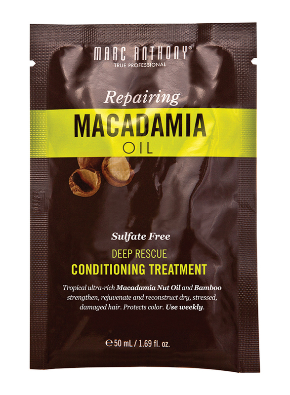 Marc Anthony Repairing Macadamia Oil Rapid Rescue Treatment Conditioner for Dry/Damaged Hair, 50ml