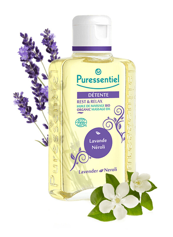 

Puressentiel Rest & Relax Organic Lavender Massage Oil, 100ml