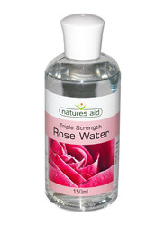Natures Aid Rose Water Triple Strength Food Supplement, 150ml