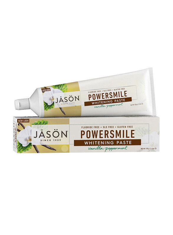

Jason Powersmile Whitening Vanilla Peppermint Toothpaste, 6oz