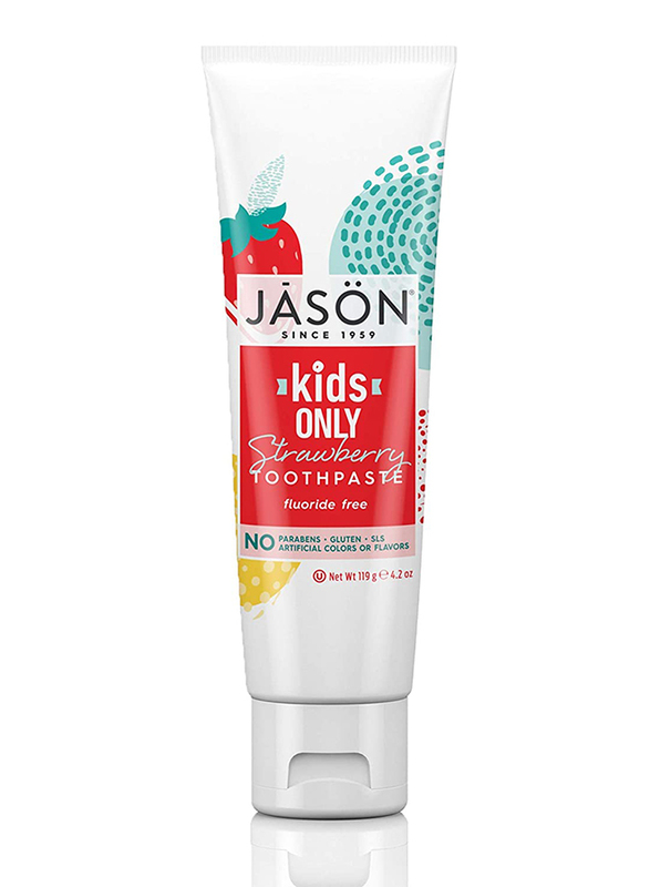 Jason 119gm Strawberry Toothpaste for Kids