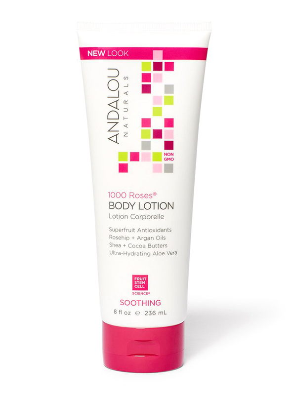 Andalou Naturals 1000 Roses Soothing Body Lotion, 236ml