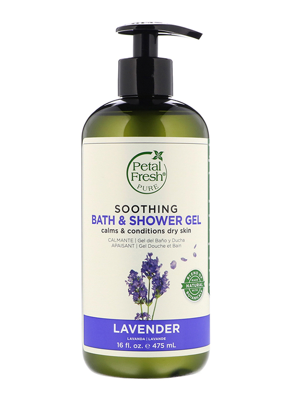 Petal Fresh Pure Soothing Lavender Bath & Shower Gel, 475ml
