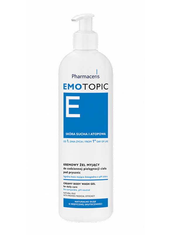 Pharmaceris Emotopic Creamy Body Shower Gel for Daily Care, 400ml