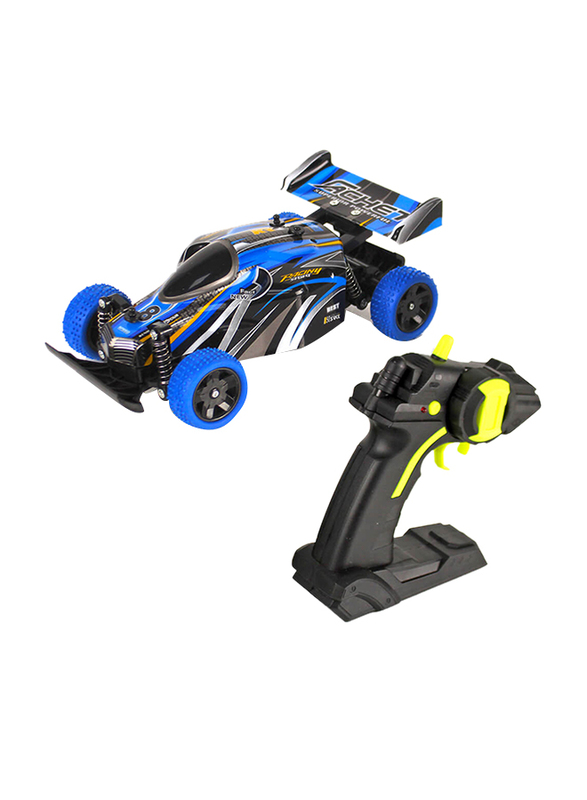 High Speed Sport Racing Car with 2.4G Remote 4 CH, Blue, Ages 3+