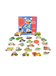 Matching Transport Puzzle, 23 Pieces, Ages 2+