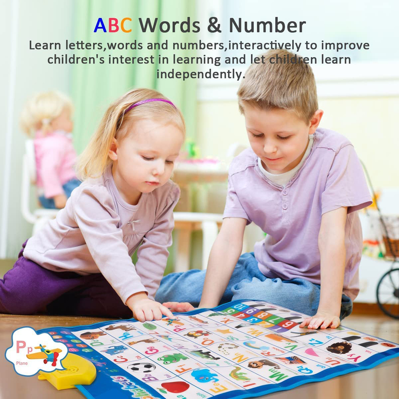 UKR Talking Poster-Alphabet And Piano Learning Toys