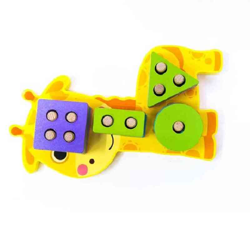 UKR Sorting Shapes Puzzle Giraffe